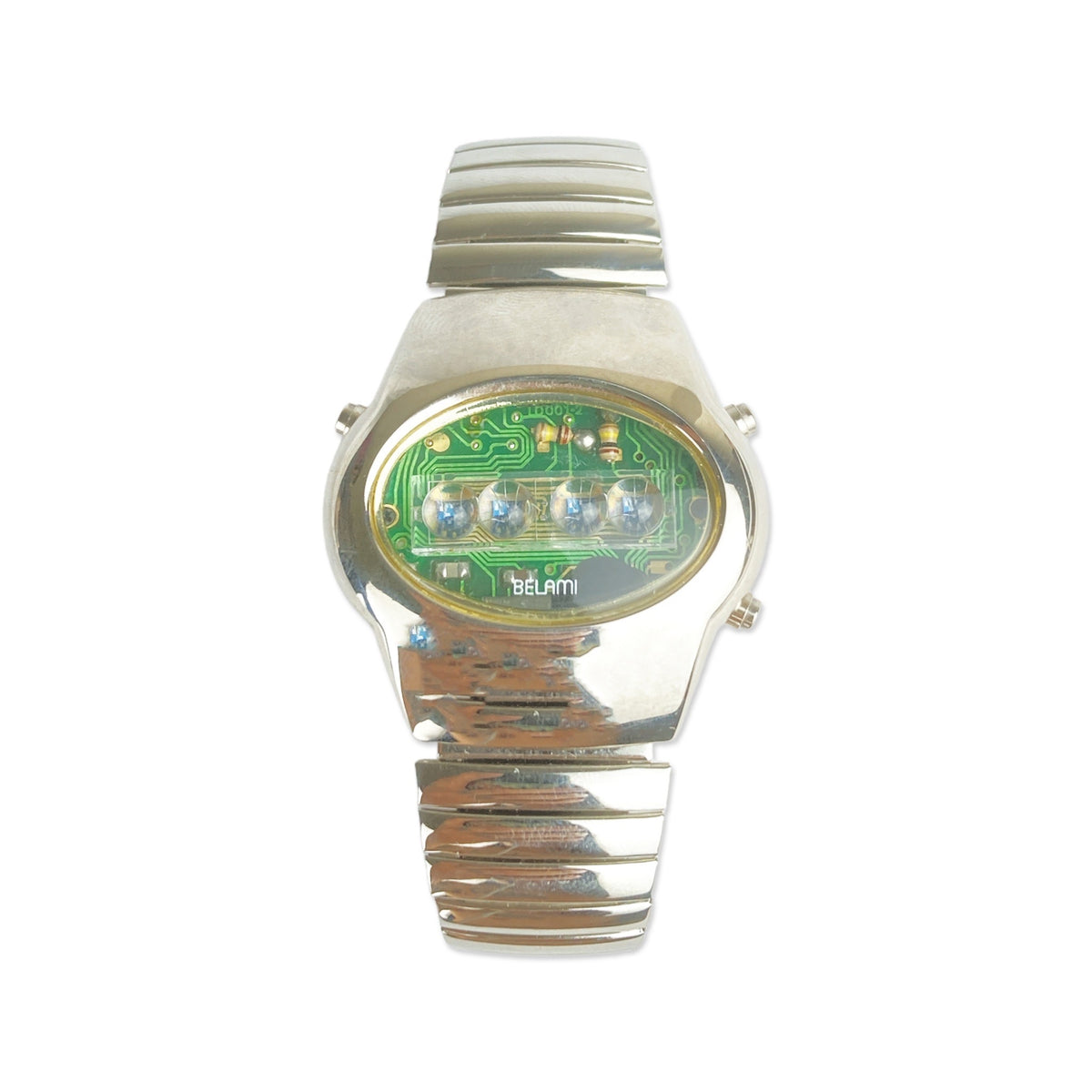 Vintage Belami Skeleton Led Digital Watch – UNFOUND PROJECTS