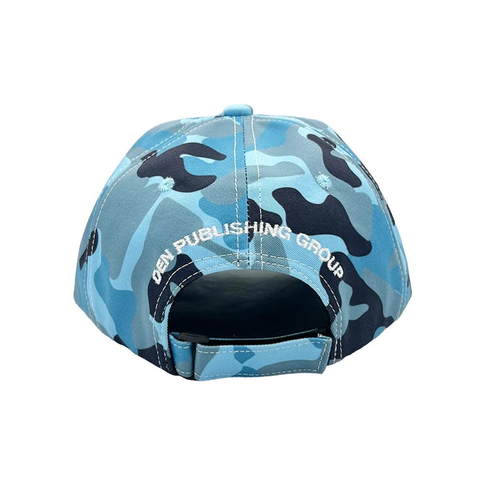 
                  
                    Den - Old Logo Camo Cap (Blue)
                  
                