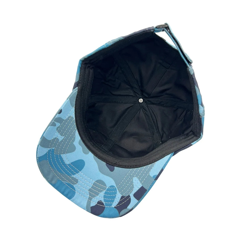 
                  
                    Den - Old Logo Camo Cap (Blue)
                  
                