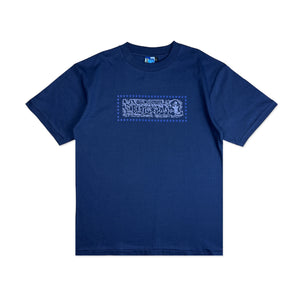 
                  
                    100% HARDCORE TEE (NAVY BLUE)
                  
                