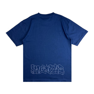 
                  
                    100% HARDCORE TEE (NAVY BLUE)
                  
                