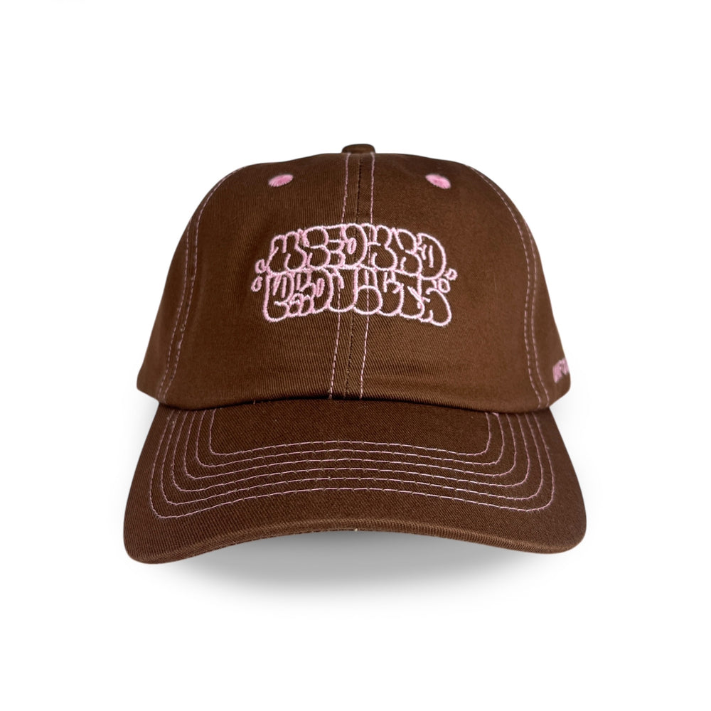 Throw up cap - brown