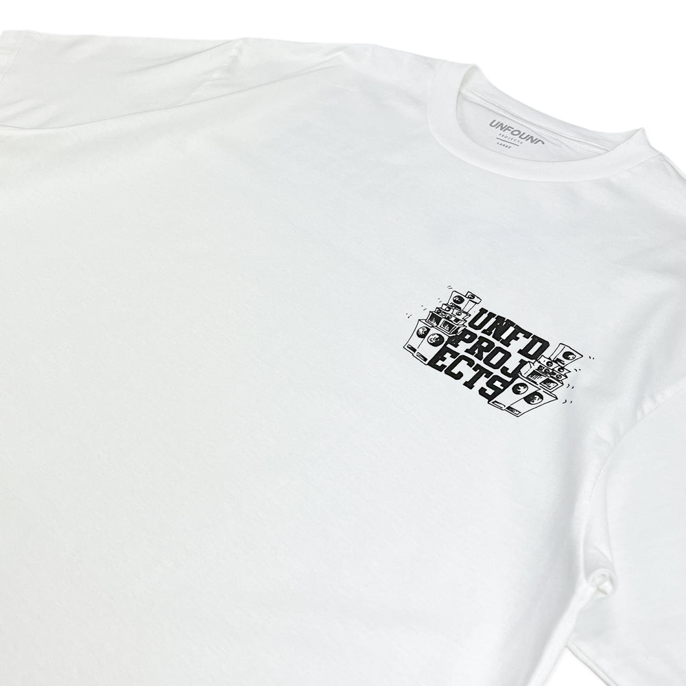 
                  
                    Broadcast Corp tee - white
                  
                