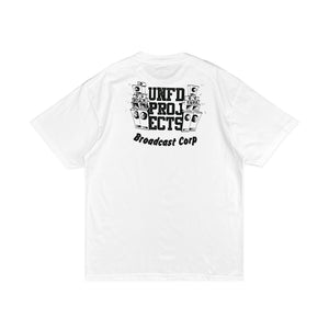 
                  
                    Broadcast Corp tee - white
                  
                