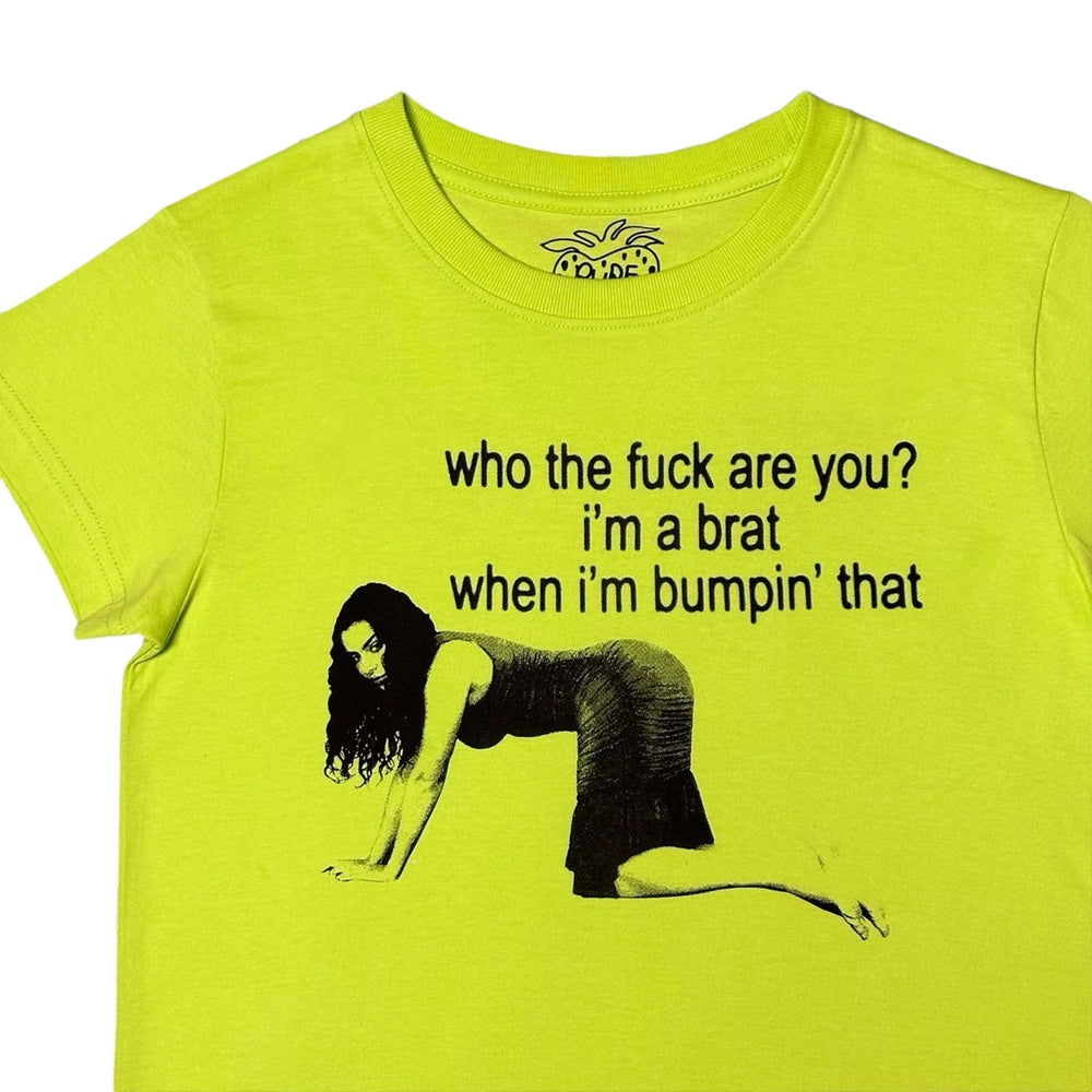 
                  
                    BRAT baby tee
                  
                