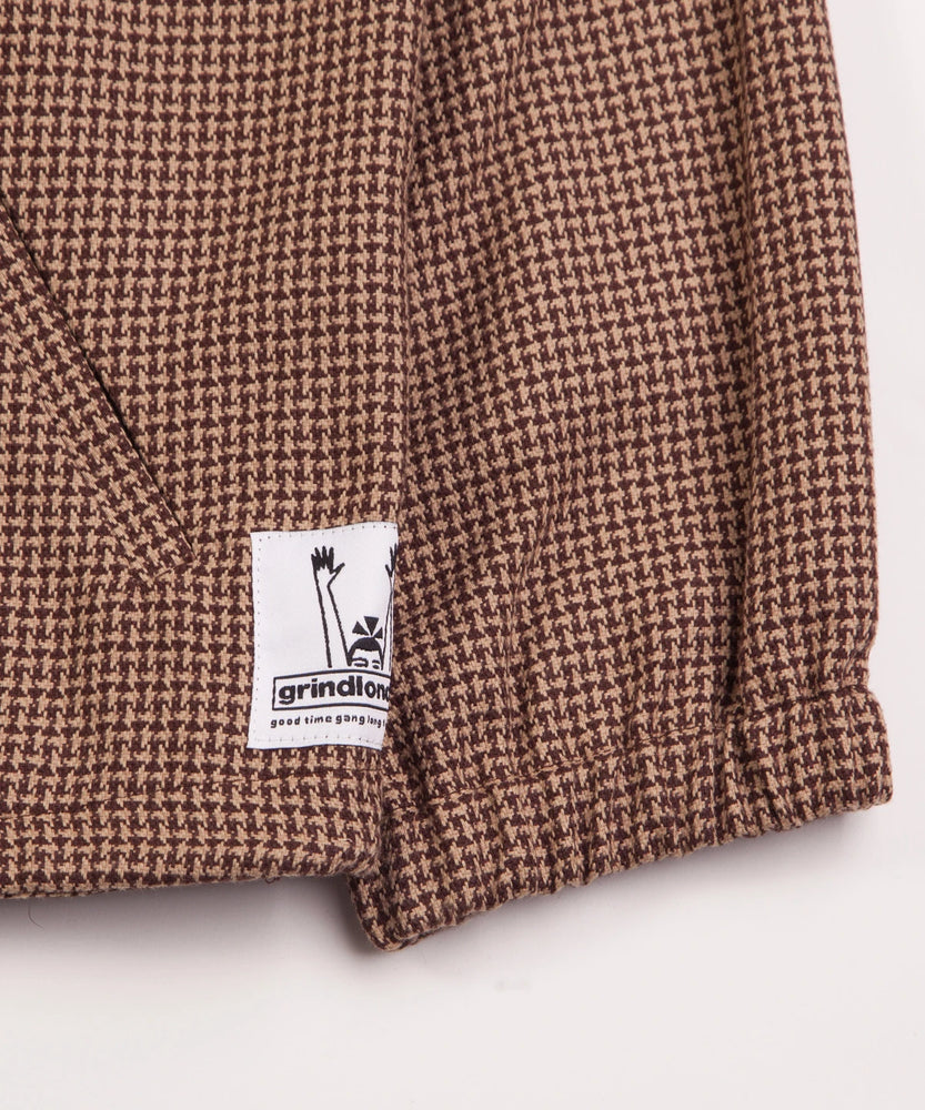 
                  
                    AUTUMNAL DOGTOOTH PARKA JACKET
                  
                