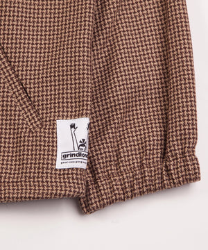 
                  
                    AUTUMNAL DOGTOOTH PARKA JACKET
                  
                