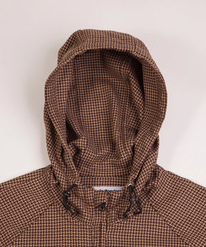 
                  
                    AUTUMNAL DOGTOOTH PARKA JACKET
                  
                