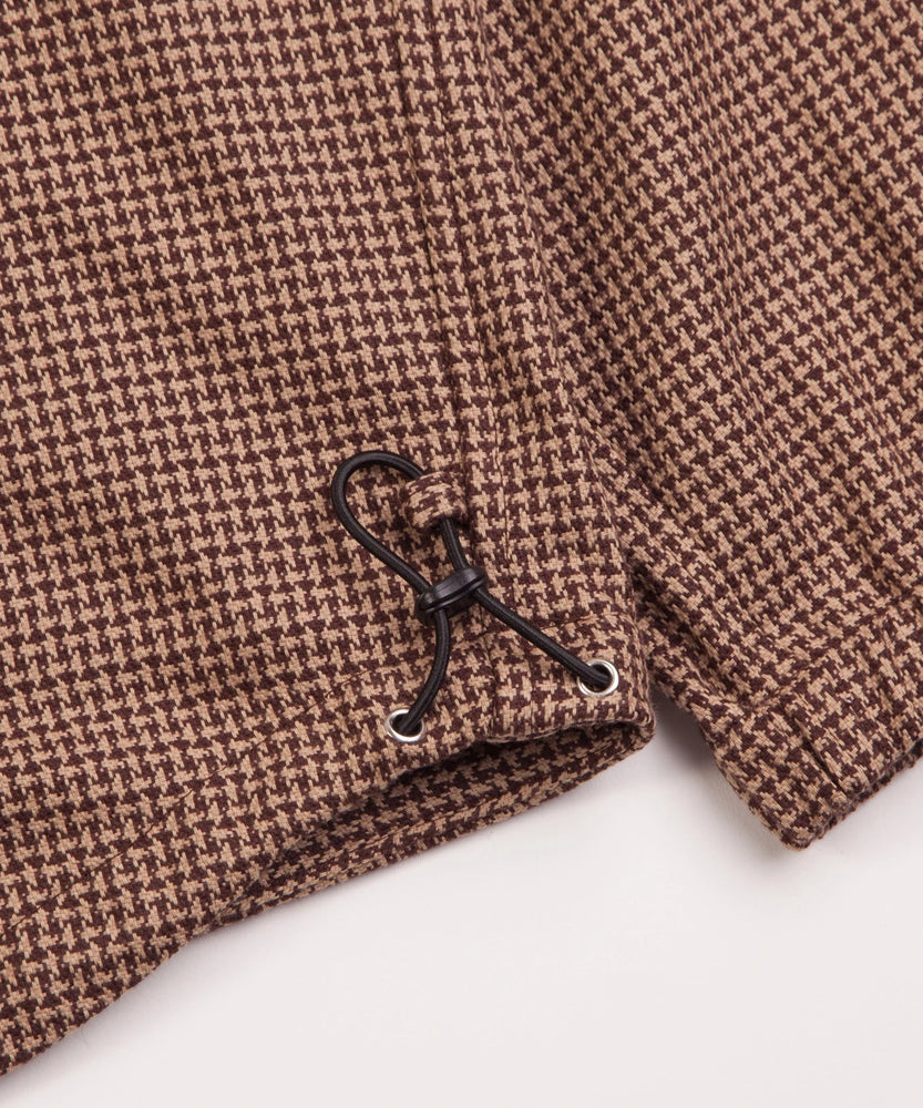 
                  
                    AUTUMNAL DOGTOOTH PARKA JACKET
                  
                