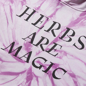 
                  
                    HERBS ARE MAGIC HOODIE - PURPLE TIE DYE
                  
                