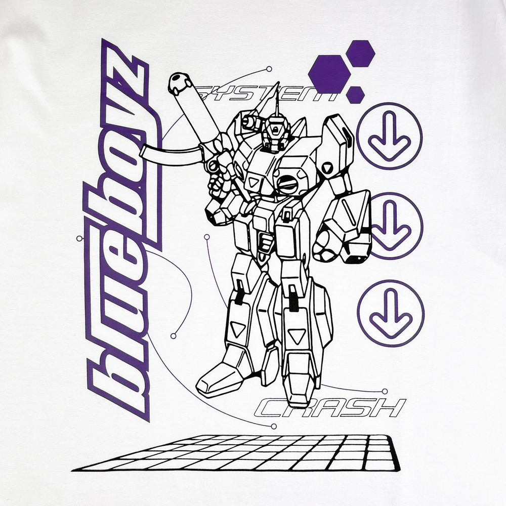 
                  
                    SYSTEM CRASH TEE (WHITE)
                  
                